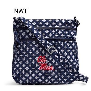 Triple Zip Hipster Crossbody, Ole Miss